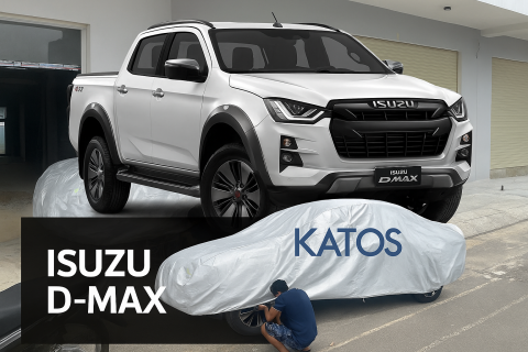 Kích thước xe Isuzu và loại bạt phủ Katos TR1