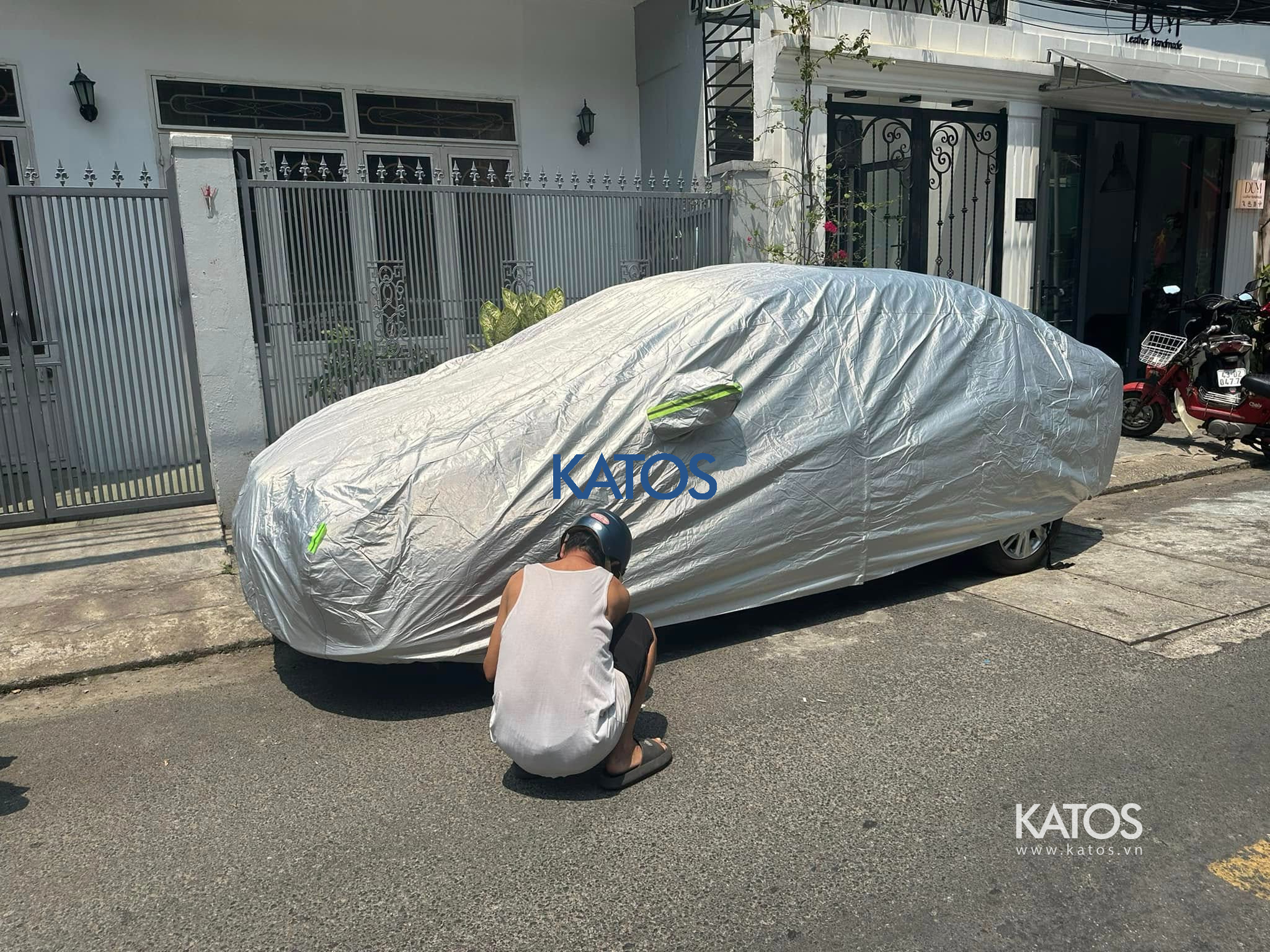 bạt phủ &ocirc; t&ocirc; katos TR1 d&agrave;nh cho Toyota Vios