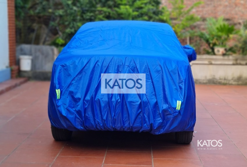 bạt phủ &ocirc; t&ocirc; vải d&ugrave; Katos Blue Đ&agrave; Nẵng